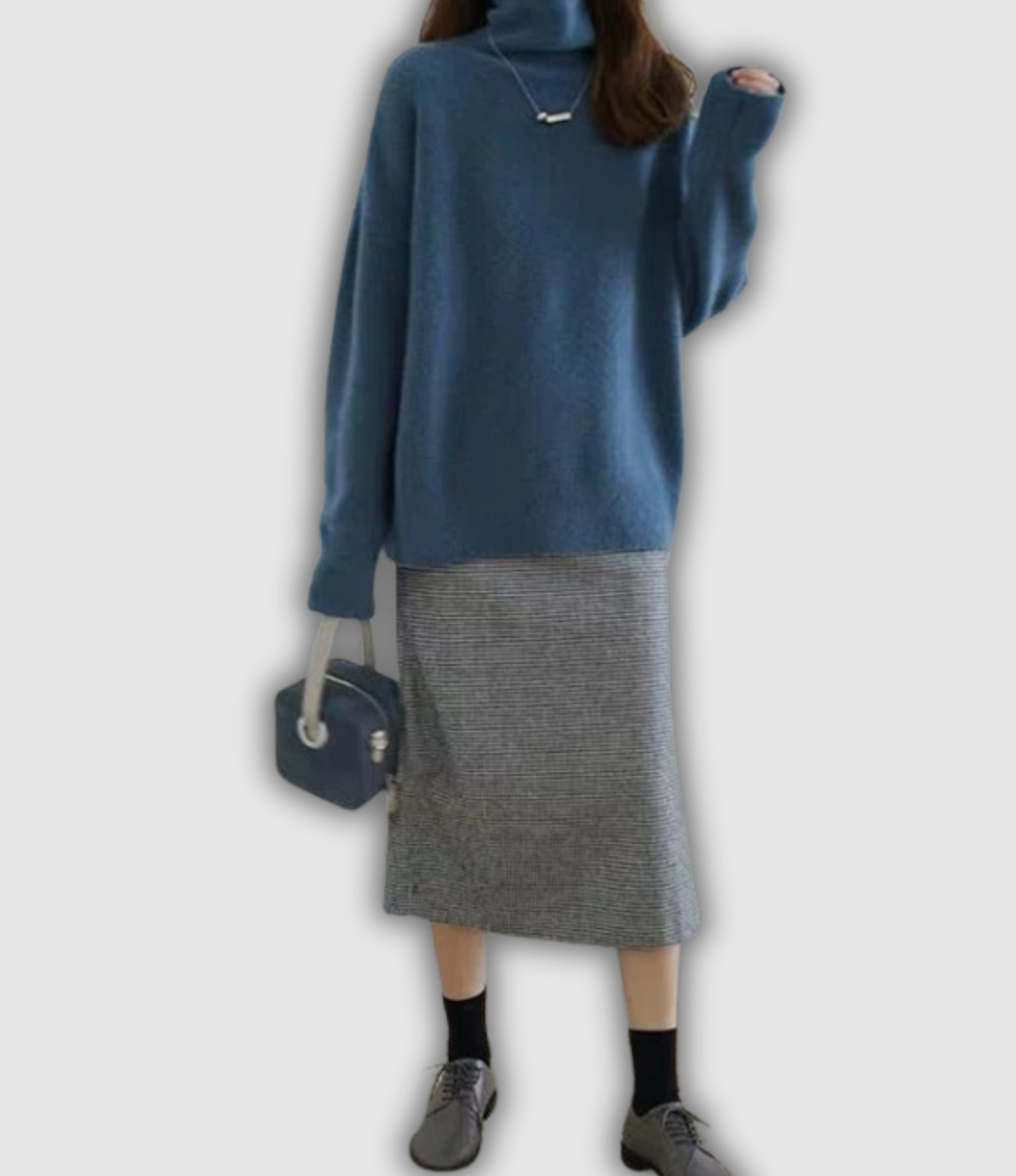 Engeltraud - Pullover mit hohem Kragen