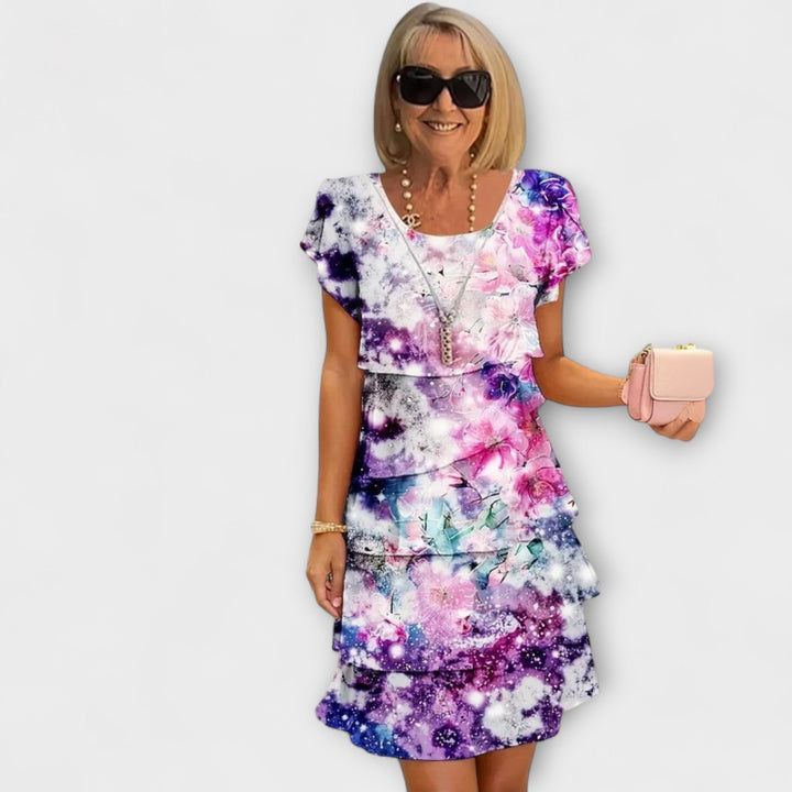 Frederike - Florales Eleganzkleid