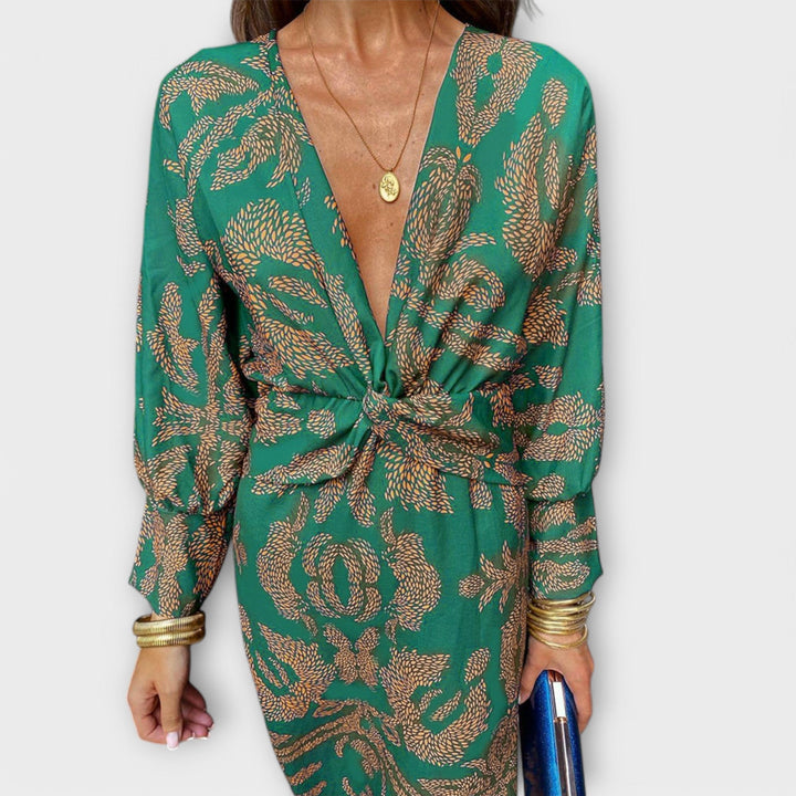 Hilde - Elegantes Kleid mit langen Ärmeln