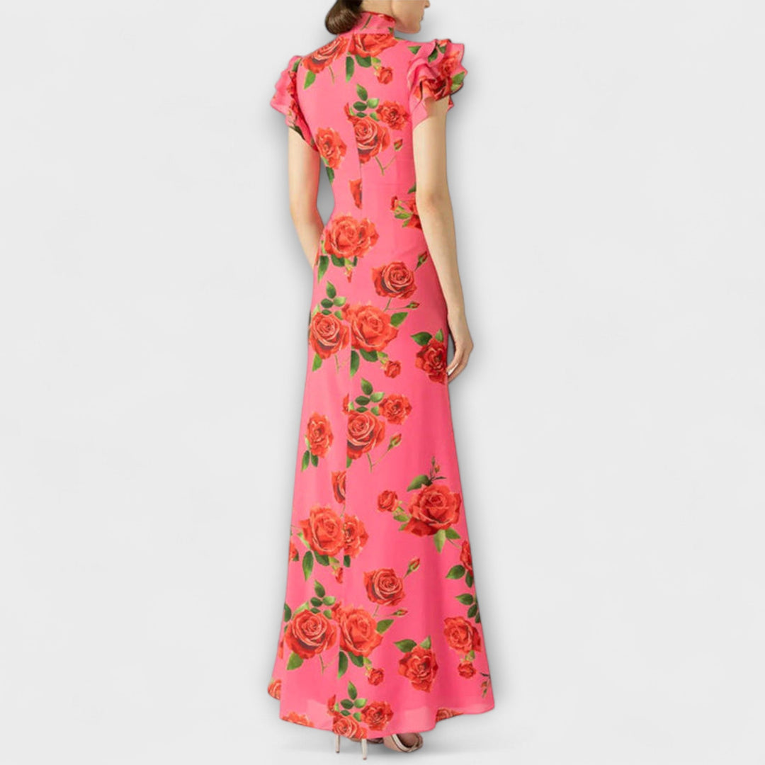 Alina - Maxikleid mit floralem Druck