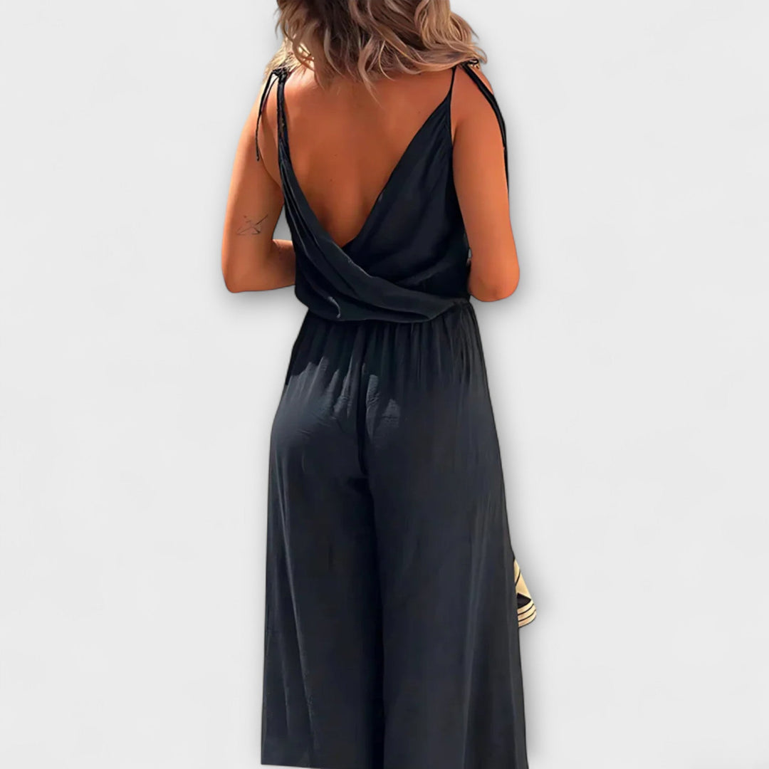 Anna - Seitenschlitz Jumpsuit
