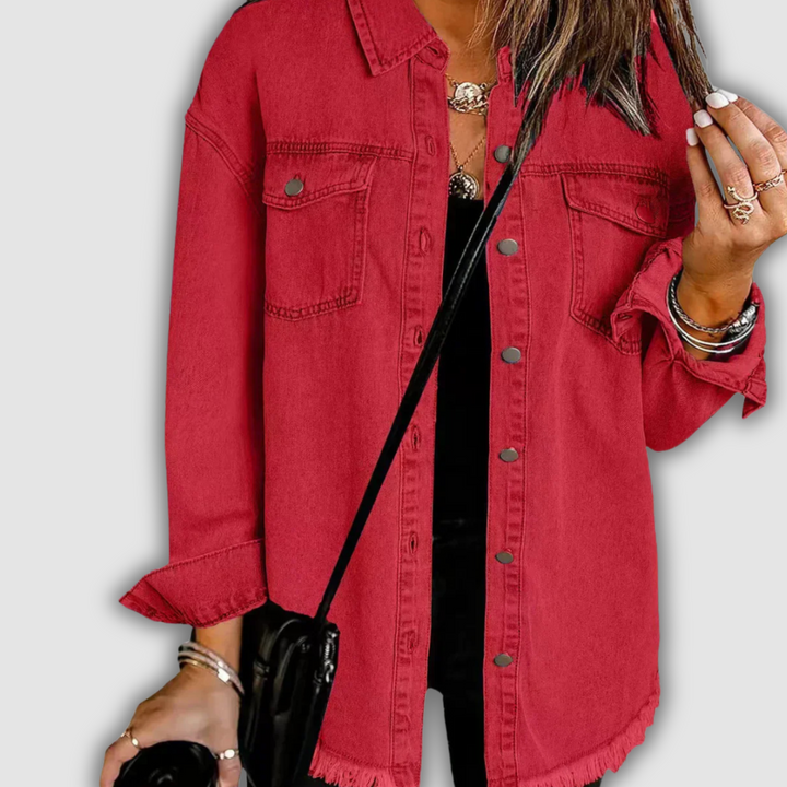 Olivia - Zeitlose Jeansjacke im klassischen Stil