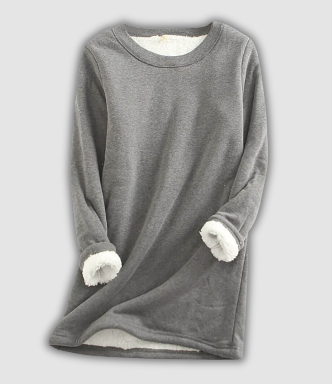 Doris - Langer kuscheliger Pullover