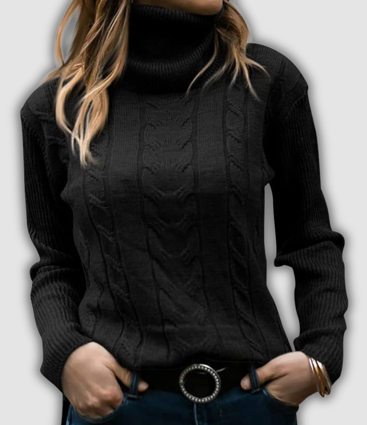 Jutta - Gestrickter Pullover