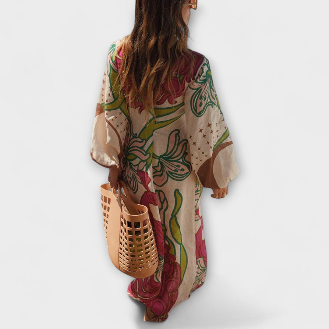 Margot - Bindetunika Maxikleid