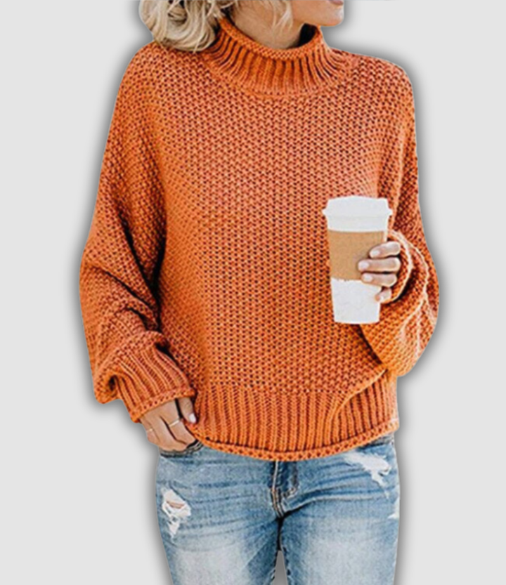 Marlis - Pullover mit Stehkragen