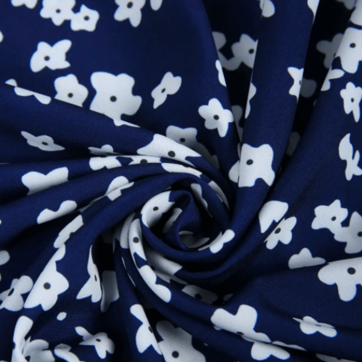 Clemensia - Elegantes Blumenkleid aus Premiumstoff