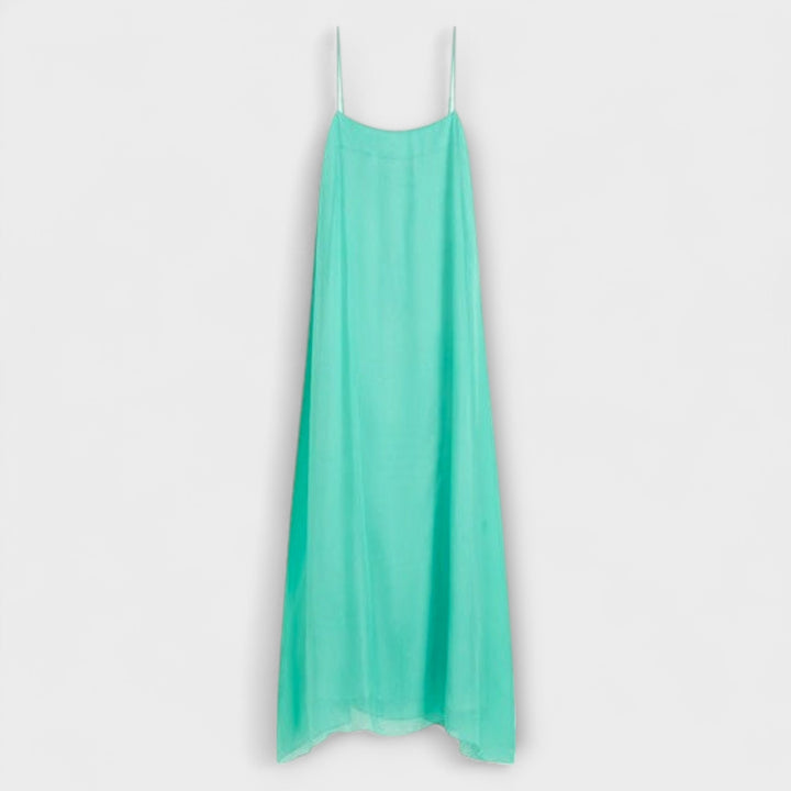 Renate - Elegantes Maxikleid mit Spaghettiträgern