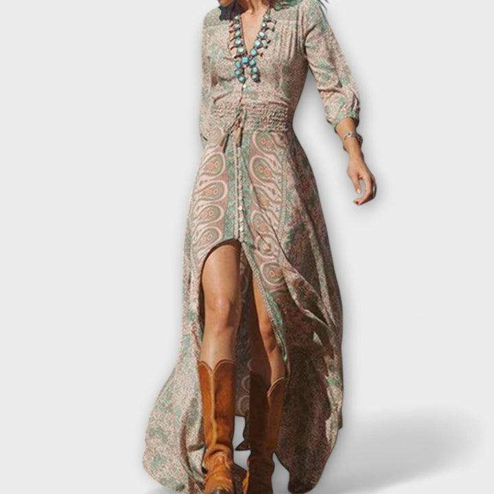 Dorothea - Lässiges böhmisches Maxikleid