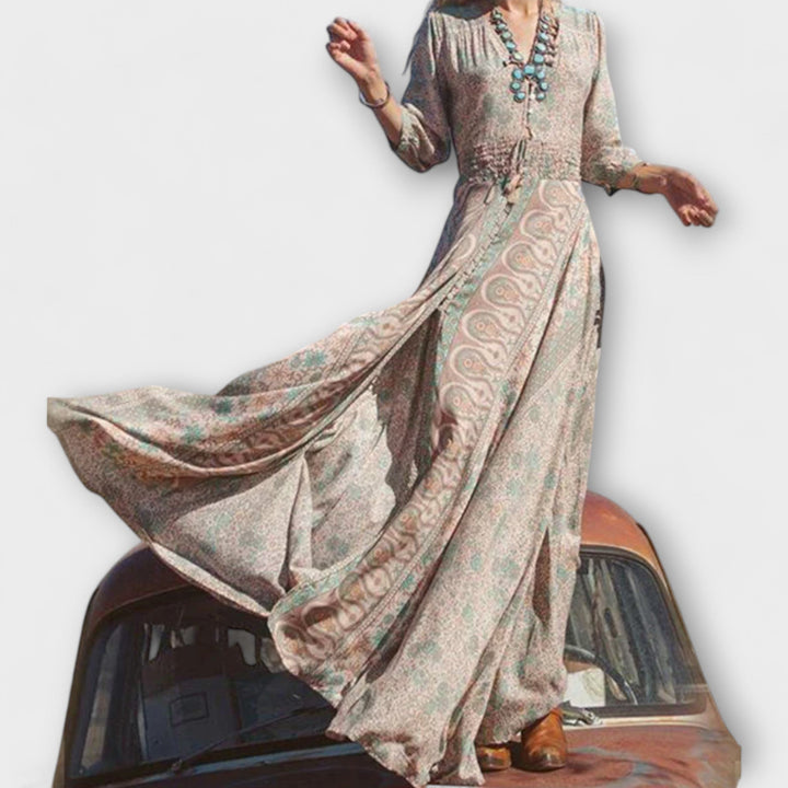 Dorothea - Lässiges böhmisches Maxikleid