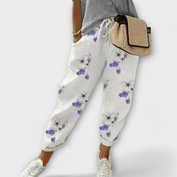 Henna - Gemütliche Baumwoll-Leinen-Hose