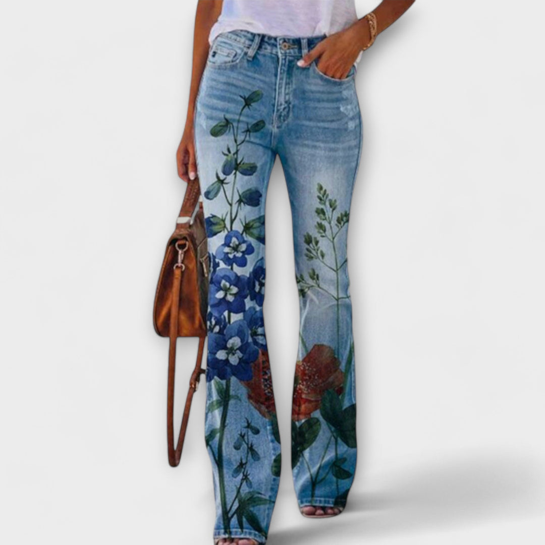 Caroly - Hose mit Blumen