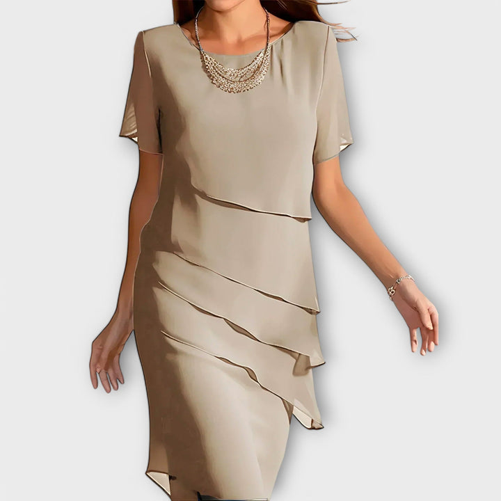 Ottilie - Stilvolles figurbetonte Kleid