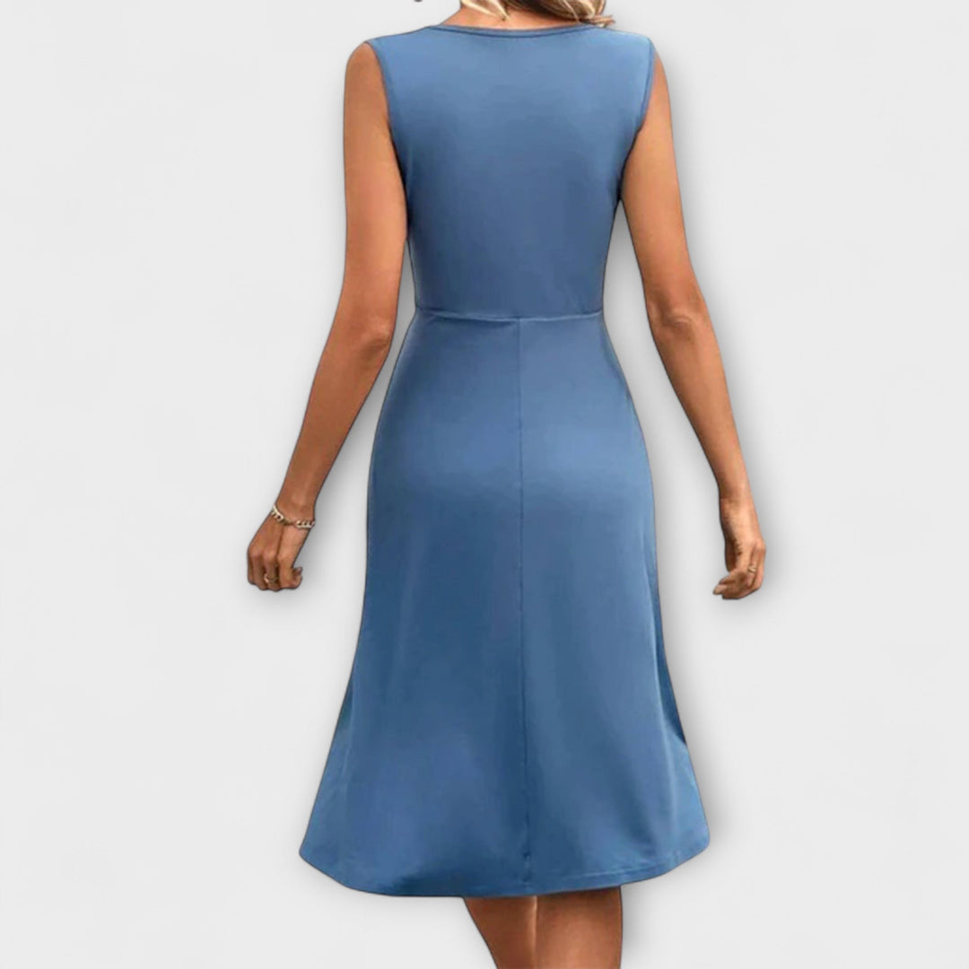 Petra - Sommerkleid Mit Wickelausschnitt