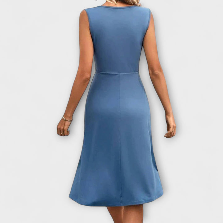 Petra - Sommerkleid Mit Wickelausschnitt