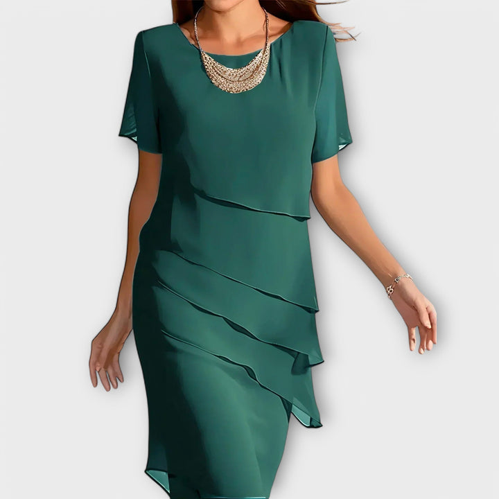 Ottilie - Stilvolles figurbetonte Kleid