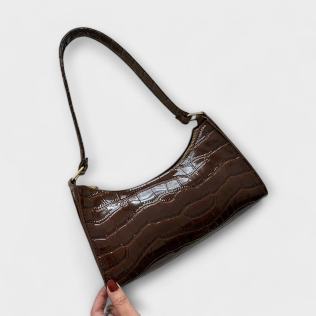 Ilse - Glänzende Ledertasche