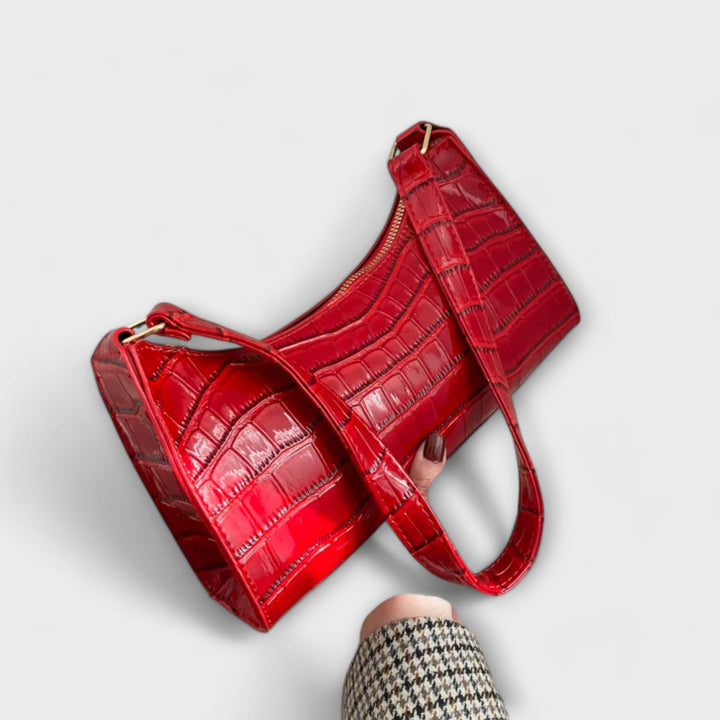 Ilse - Glänzende Ledertasche
