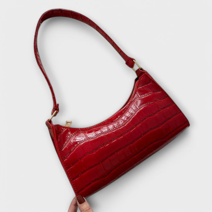 Ilse - Glänzende Ledertasche