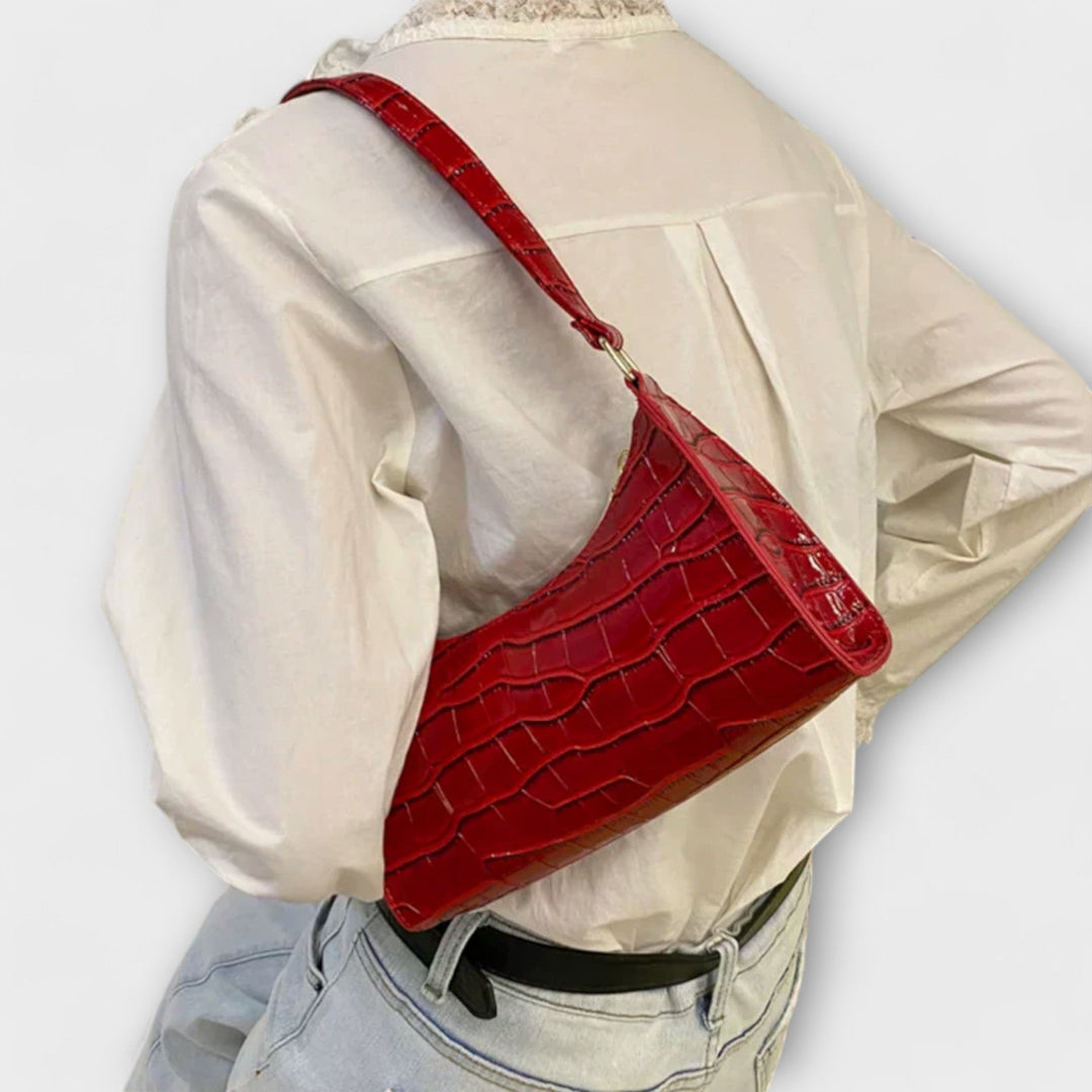 Ilse - Glänzende Ledertasche