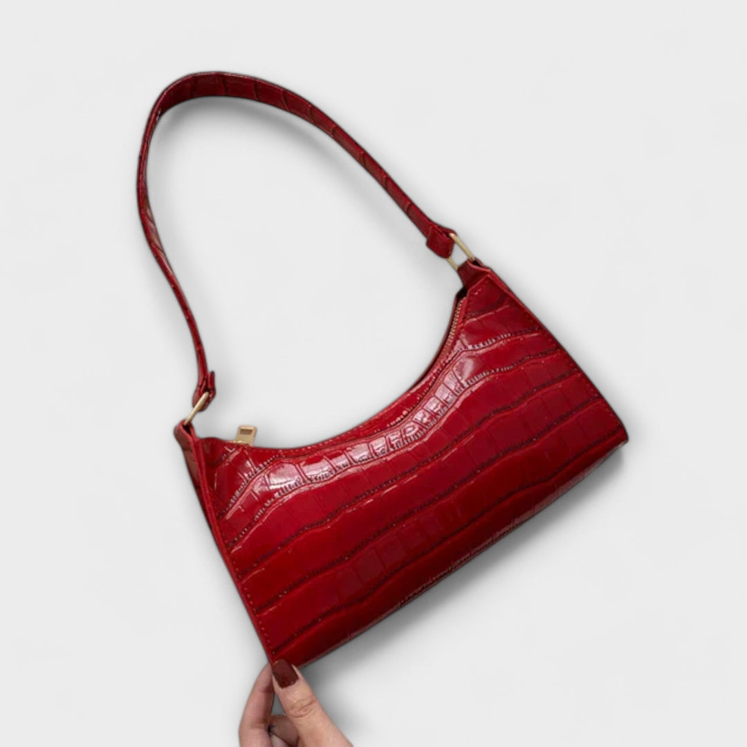 Ilse - Glänzende Ledertasche