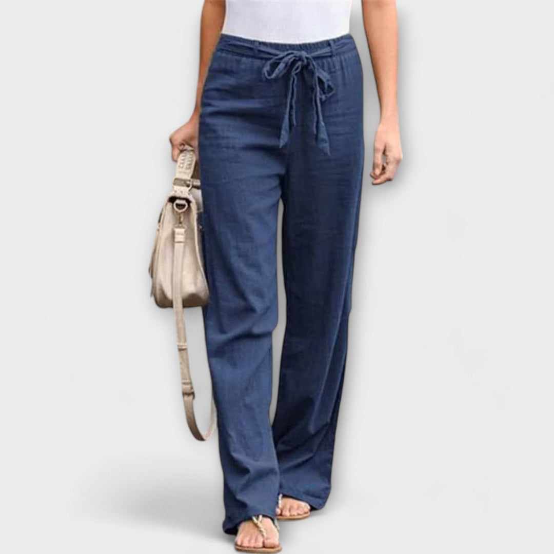 Karlina - Leichte Leinenhose