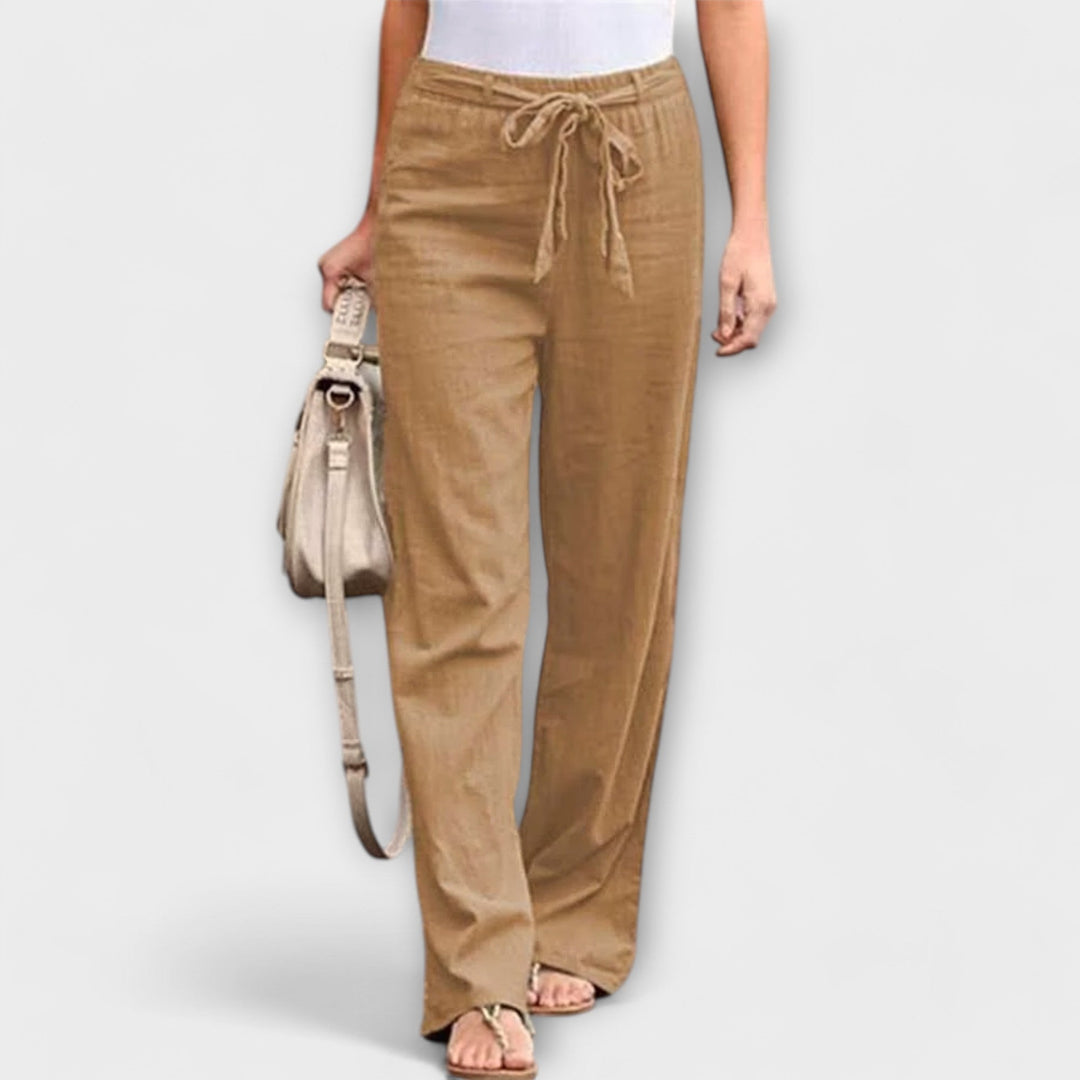 Karlina - Leichte Leinenhose
