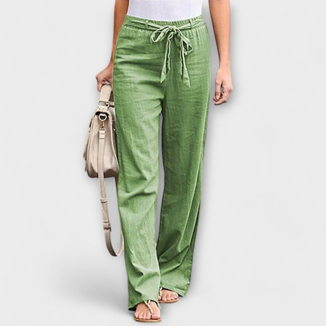 Karlina - Leichte Leinenhose