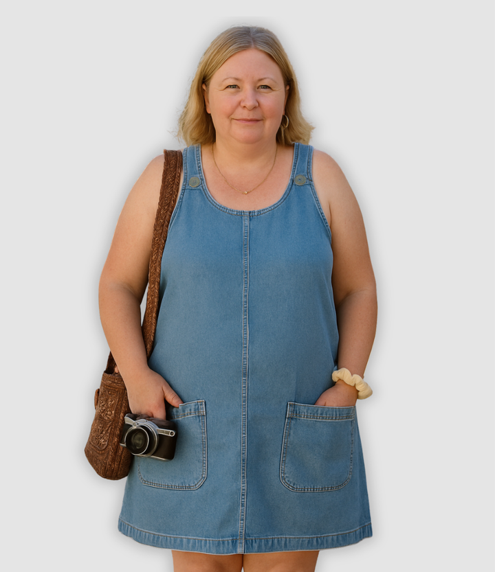 Delian – Praktisches und leichtes Sommerkleid aus Denim