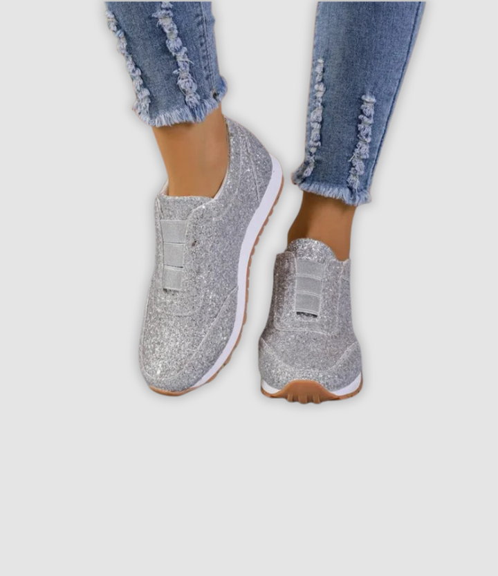 Liesbeth - Glitzer-Turnschuhe