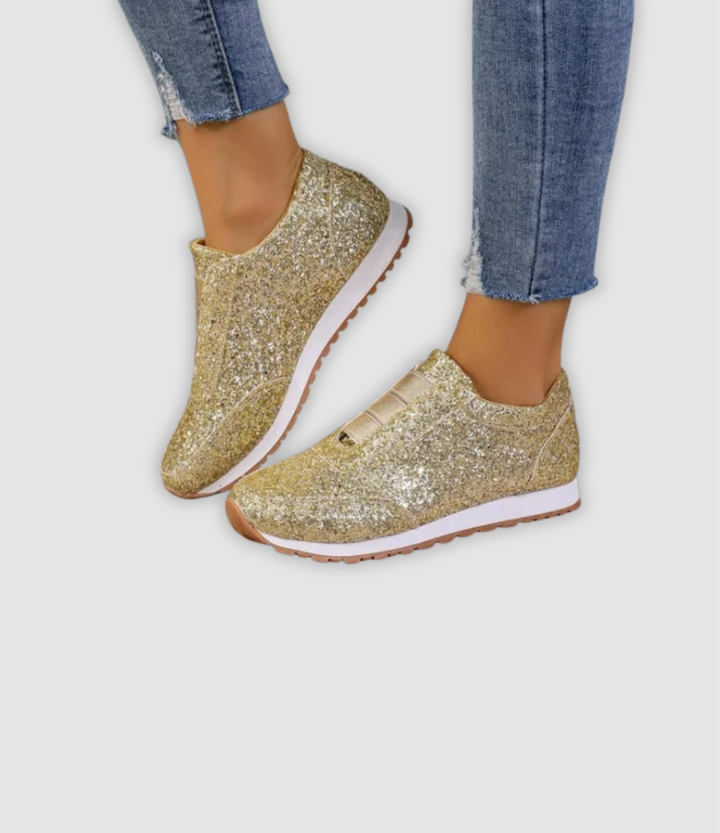 Liesbeth - Glitzer-Turnschuhe