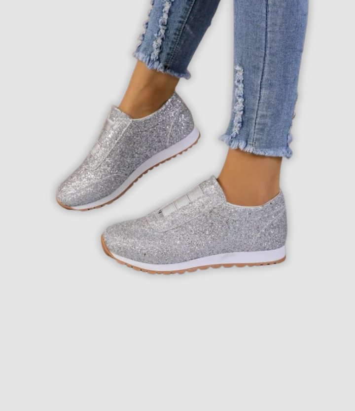Liesbeth - Glitzer-Turnschuhe