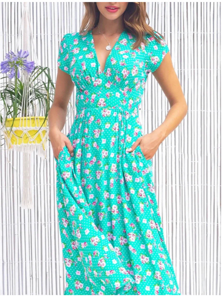 Celeste - Midikleid mit Knopfleiste