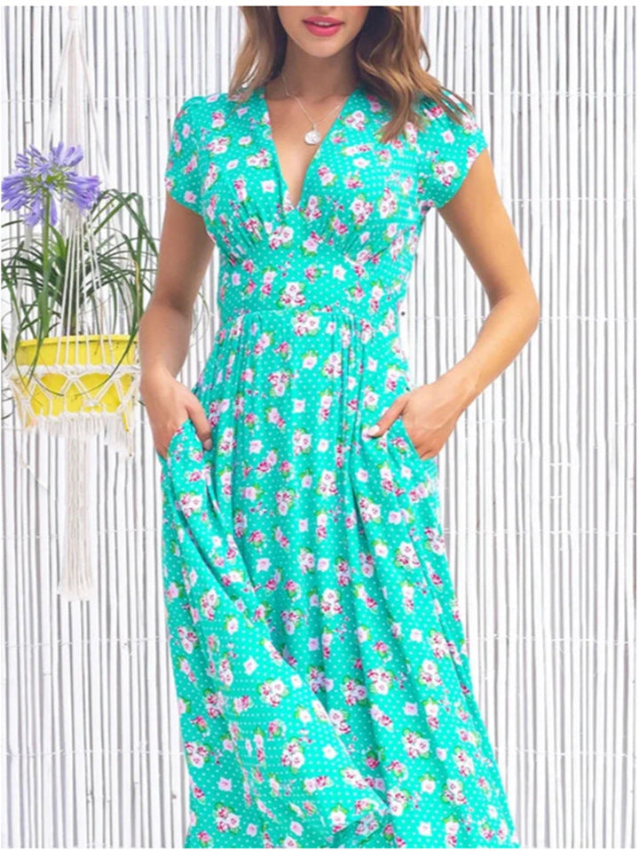 Celeste - Midikleid mit Knopfleiste