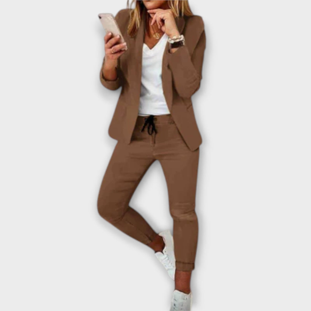 Annalena – Elegantes und bequemes Blazer-Set