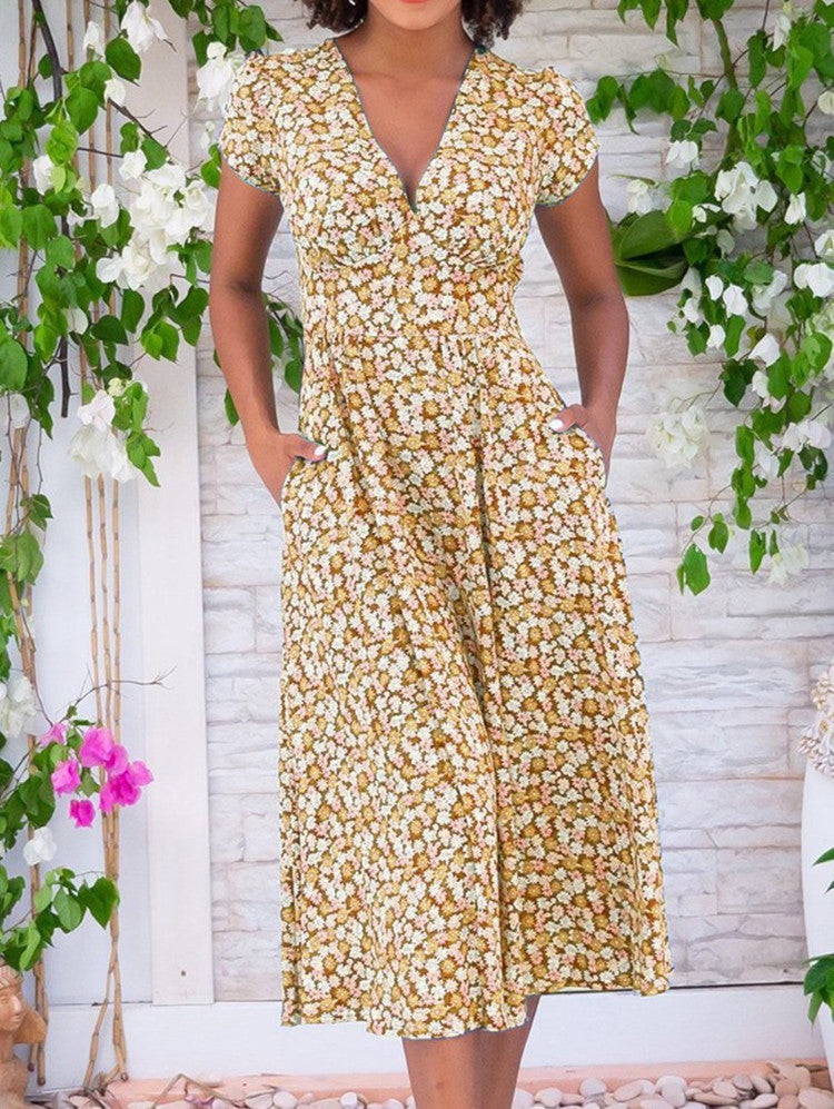 Celeste - Midikleid mit Knopfleiste