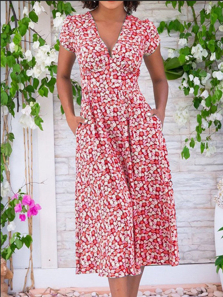 Celeste - Midikleid mit Knopfleiste