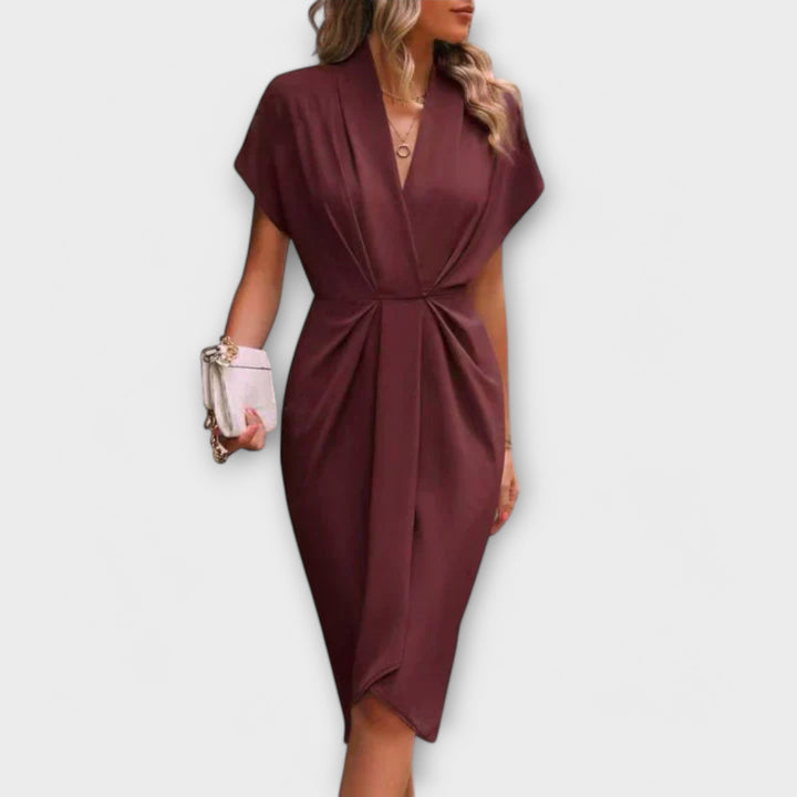 Karoline - Midi-Wickelkleid