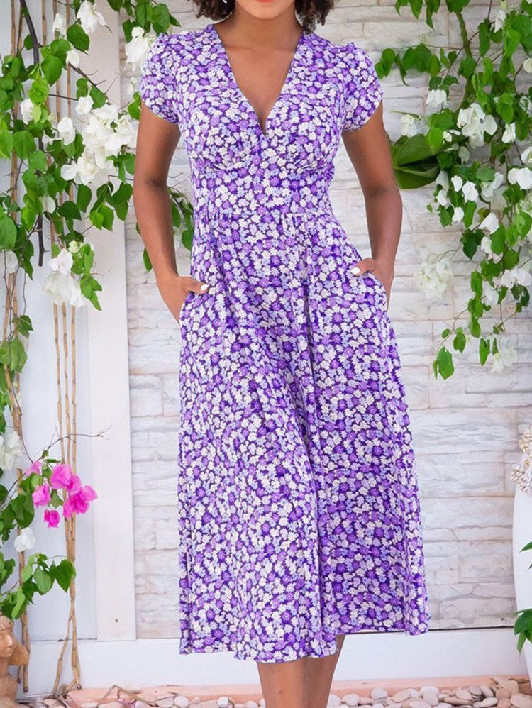 Celeste - Midikleid mit Knopfleiste