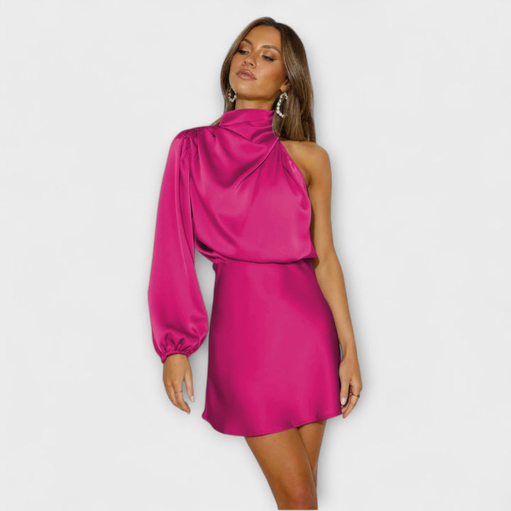Karola - Mini-Kleid mit Drapierung