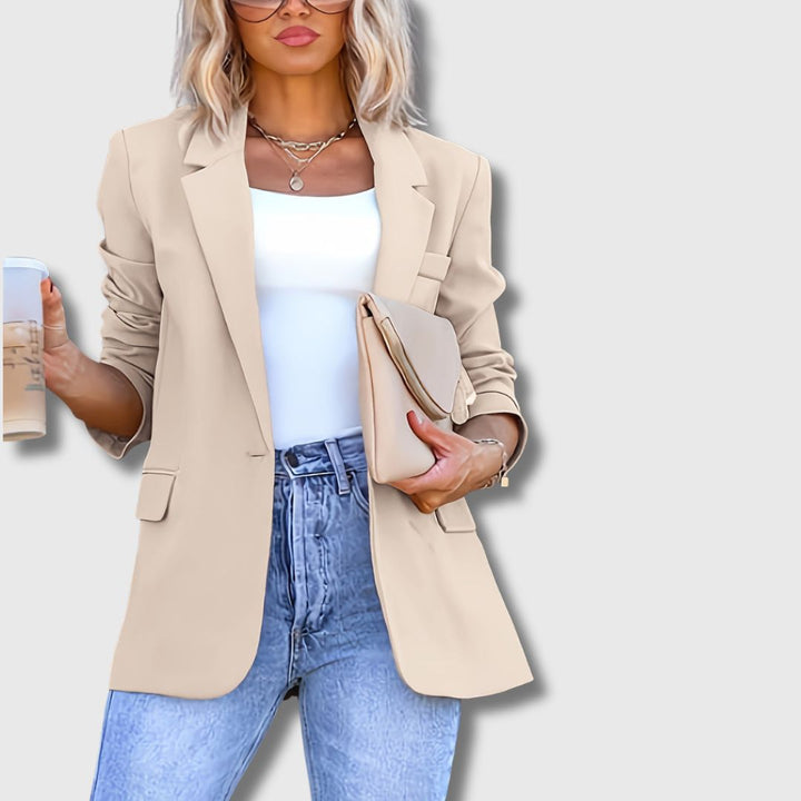 Hedwig - Damenblazer Beige Eleganz