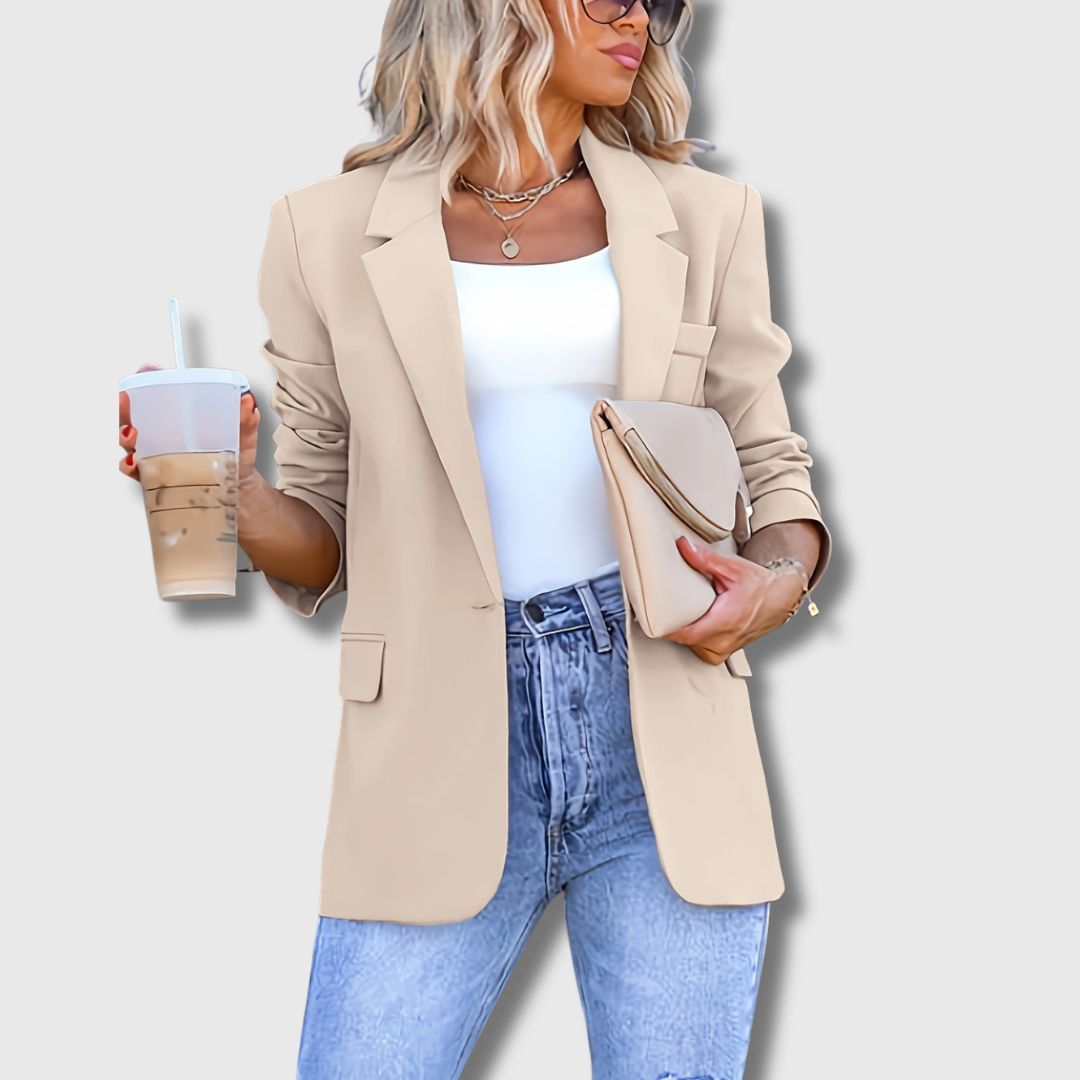 Hedwig - Damenblazer Beige Eleganz