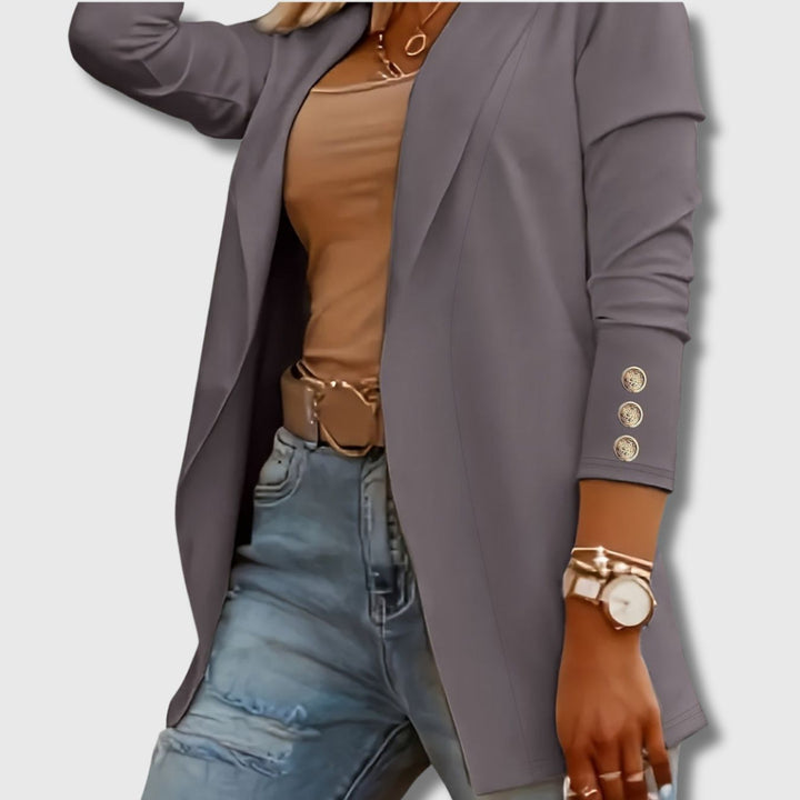 Renate - Elegante lange Damenjacke