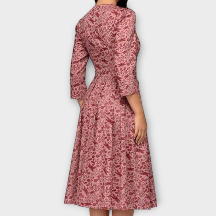 Xenia - Elegantes knielanges Kleid