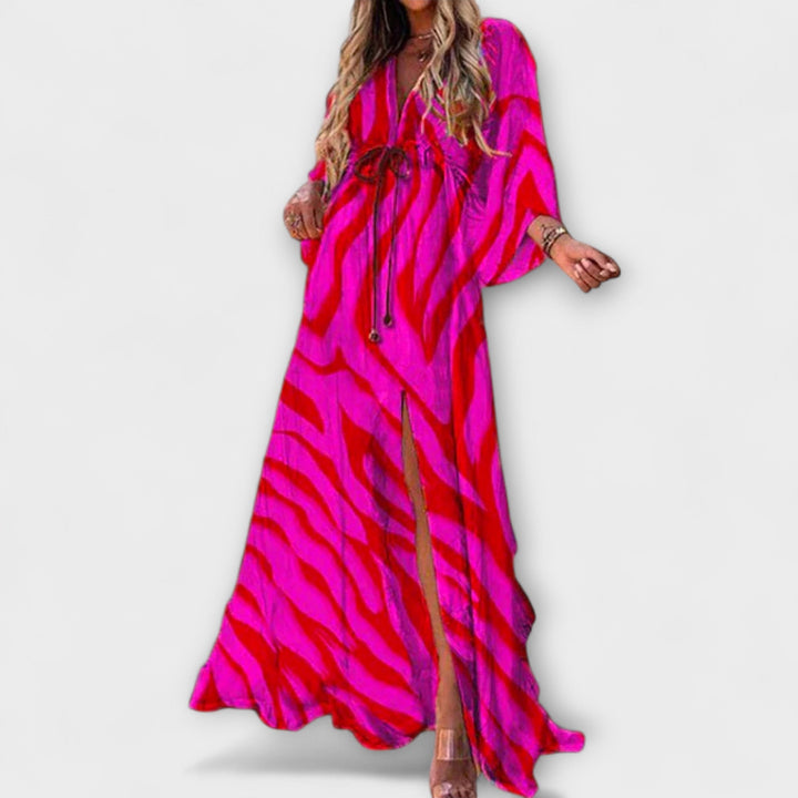 Elke-Marie - Stilvolles Buntes Kleid