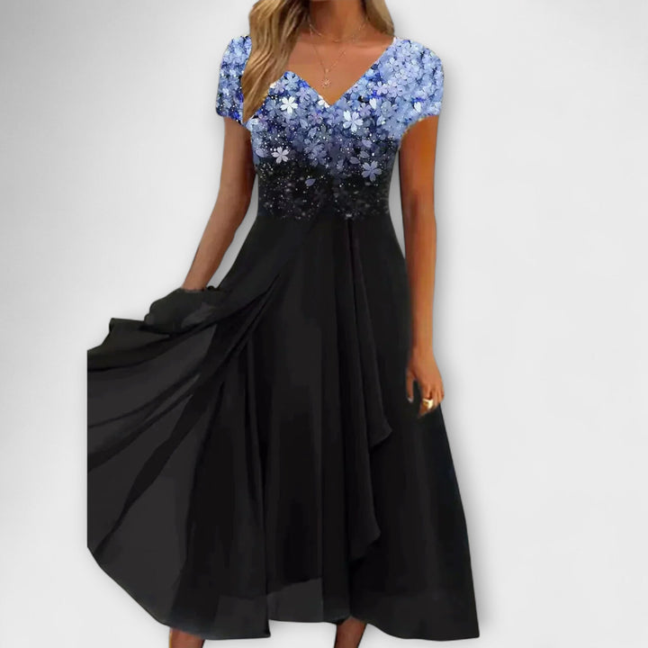 Aurelia - Damen Chiffon Partykleid