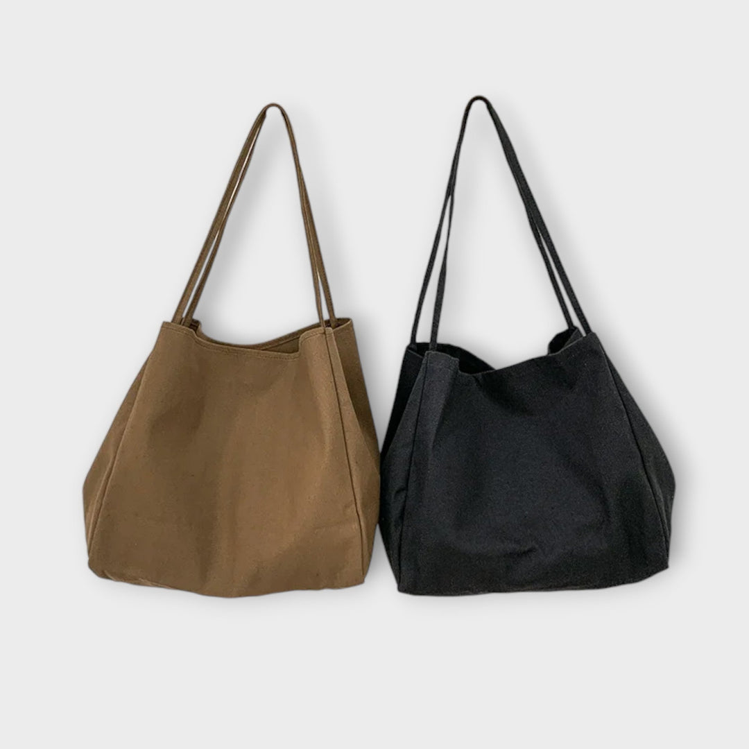Ilse - Hochwertige große Canvas-Shopper-Tasche