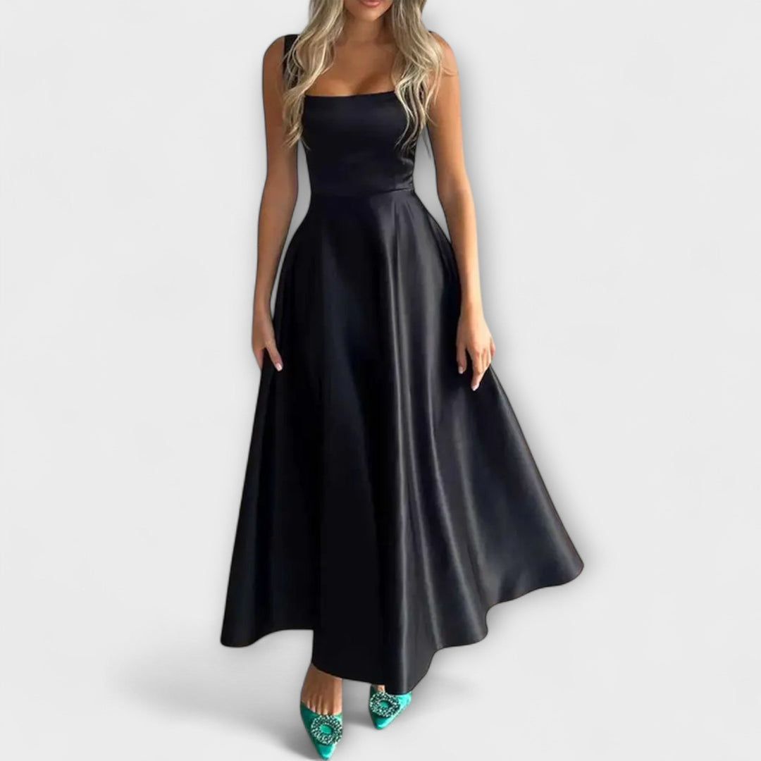 Selina – Elegantes Midi-Kleid