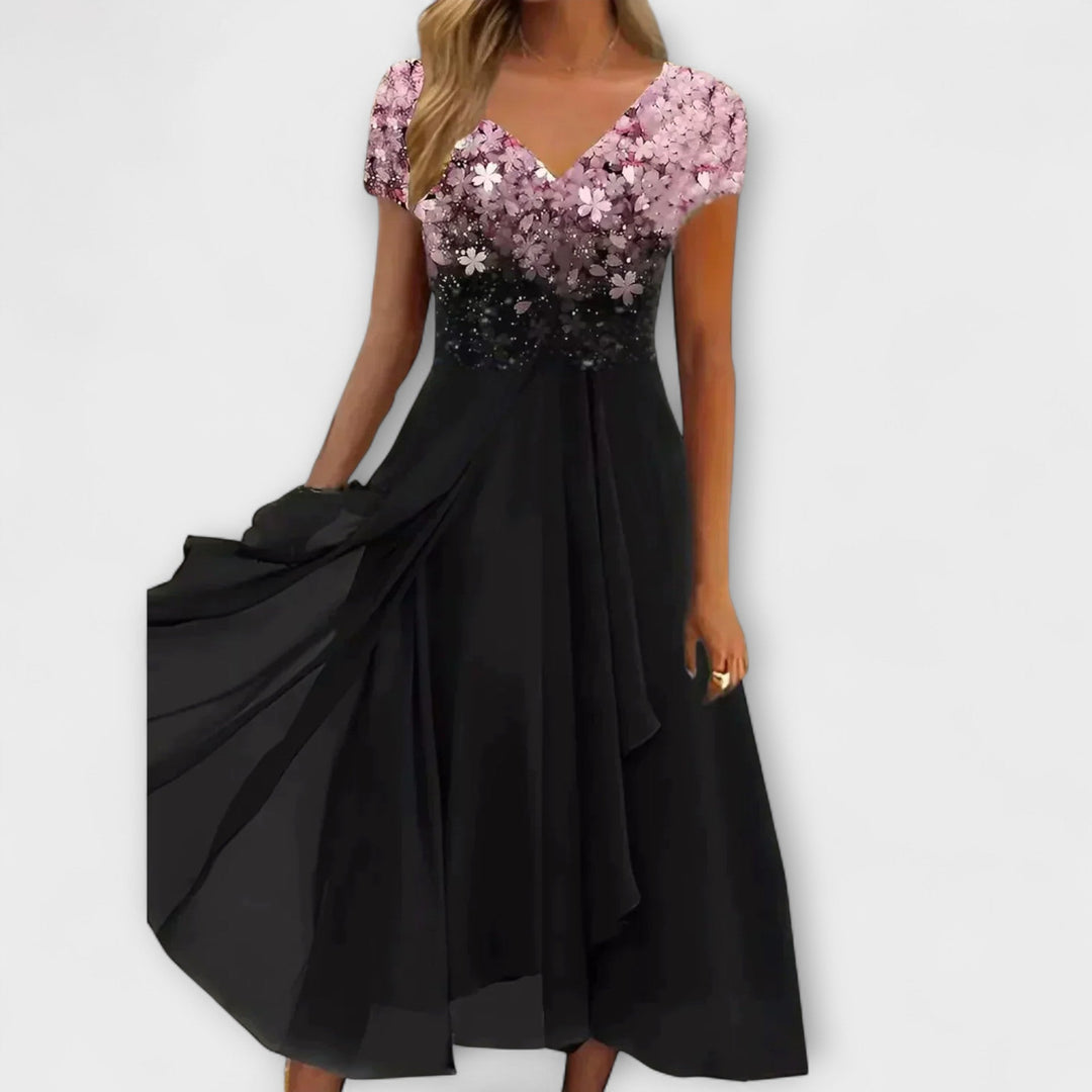 Aurelia - Damen Chiffon Partykleid