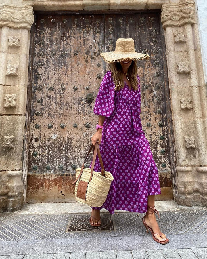 Finja – Boho Maxikleid